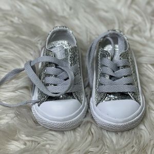 Silver Converse
